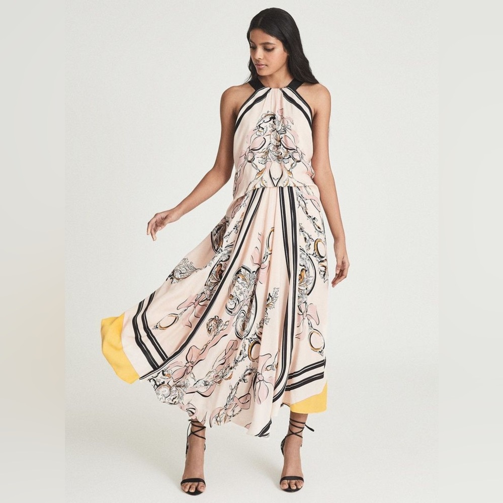 Reiss Scarf Dress NWT